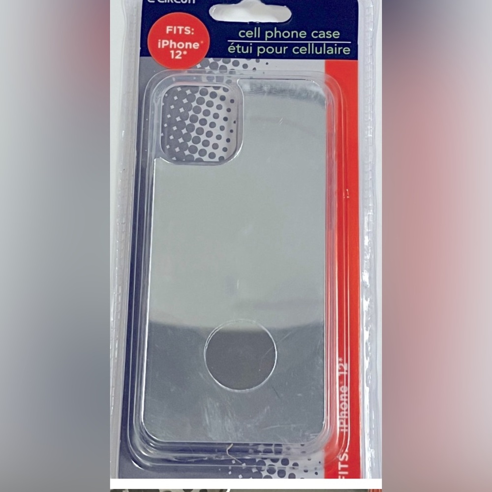 #45-E-CIRCUIT🪞Case for iPhone 12, perfect for applying make up